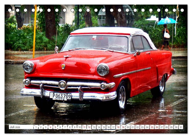 Produktbild: Crestline - Schmuckst&uuml;ck auf R&auml;dern von Ford (Tischkalender 2026 DIN A5 quer), CALVENDO Monatskalender