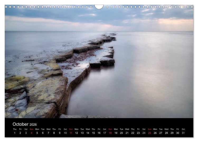 Produktbild: Jurassic Coast South England (Wall Calendar 2026 DIN A3 landscape), CALVENDO 12 Month Wall Calendar