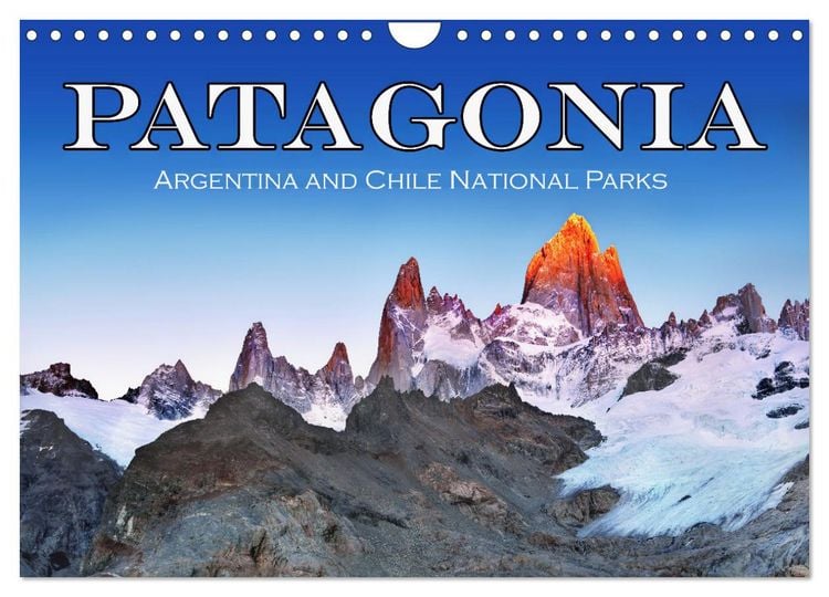 Produktbild: Patagonia, Argentina and Chile National Parks (Wall Calendar 2026 DIN A4 landscape), CALVENDO 12 Month Wall Calendar