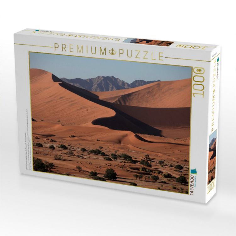 Produktbild: CALVENDO Puzzle D&uuml;nenlandschaft im Namib-Naukluft-Nationalpark | 1000 Teile Lege-Gr&ouml;&szlig;e 64x48cm Foto-Puzzle f&uuml;r gl&uuml;ckliche Stunden
