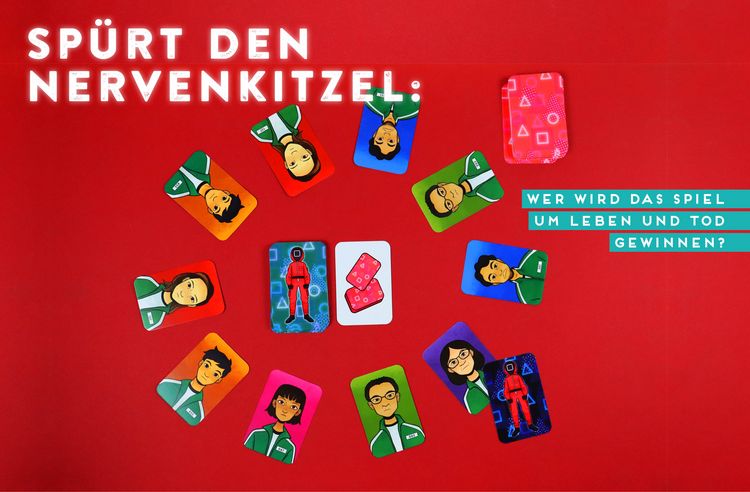 Produktbild: Kartenspiel: Squid &ndash; The Game &ndash; Das inoffizielle Spiel zur Netflix-Erfolgsserie!