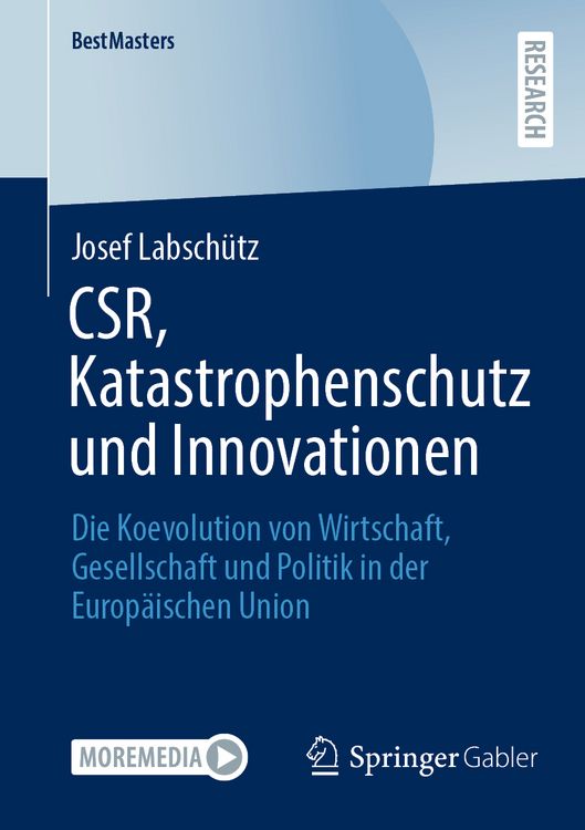 Produktbild: CSR, Katastrophenschutz und Innovationen
