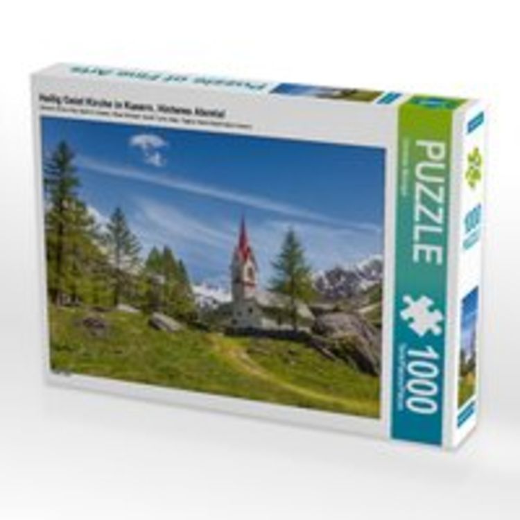 Produktbild: CALVENDO Puzzle Heilig Geist Kirche in Kasern, Hinteres Ahrntal 1000 Teile Lege-Gr&ouml;&szlig;e 64 x 48 cm Foto-Puzzle Bild von Christian M&uuml;ringer