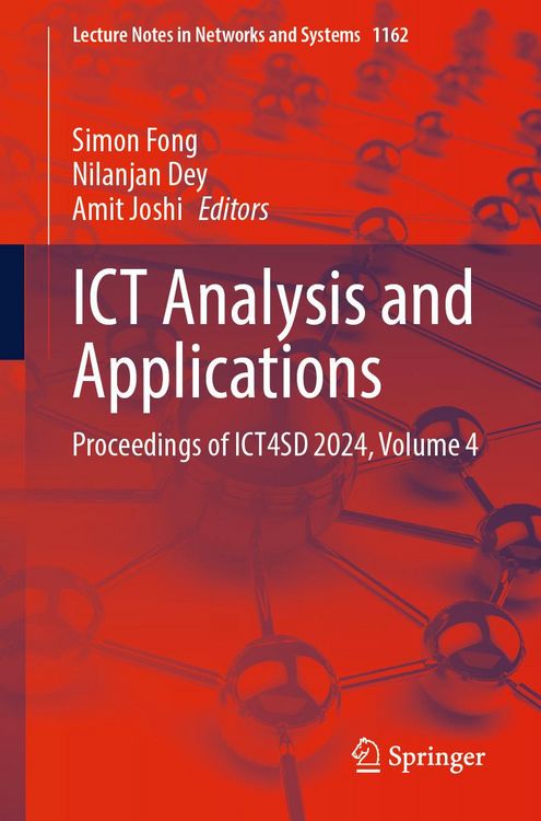 Produktbild: ICT Analysis and Applications