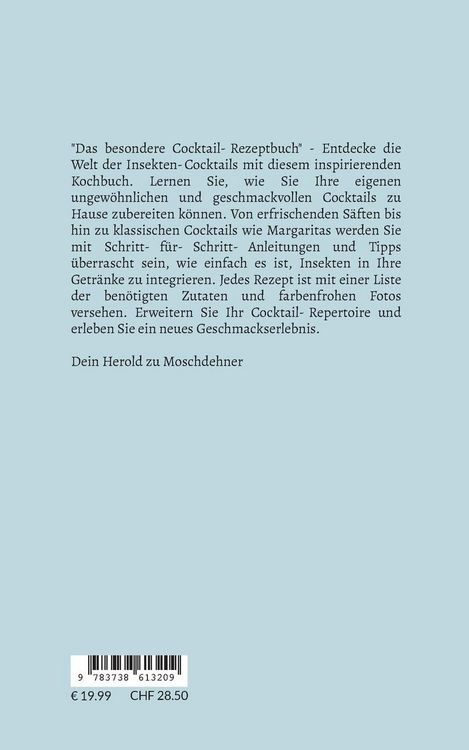 Produktbild: Entdecke die Welt der Insekten-Cocktails