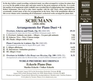 Produktbild: Klavierduo Eckerle: Arrangements for Piano Duet Vol.6