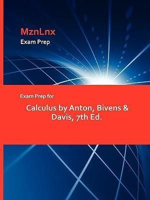 Produktbild: Exam Prep for Calculus by Anton, Bivens & Davis, 7th Ed.