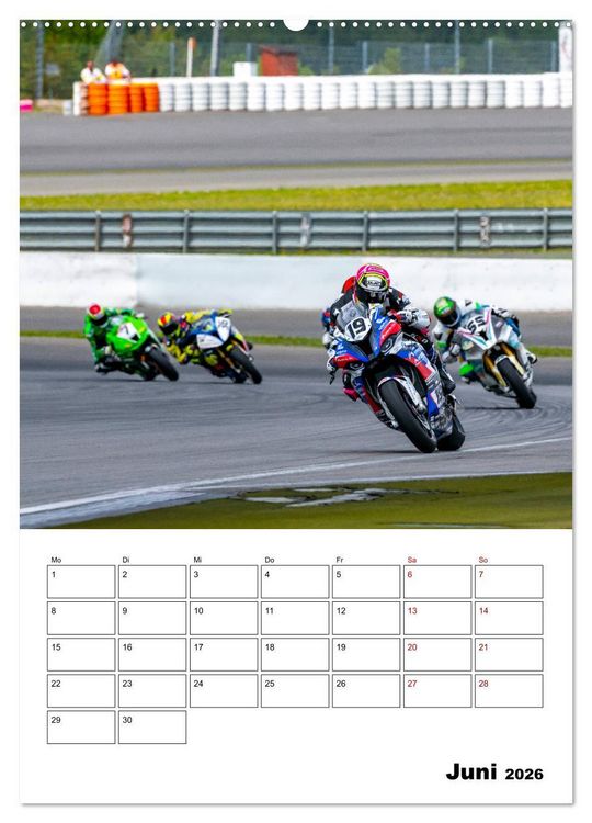 Produktbild: SuperBikes (hochwertiger Premium Wandkalender 2026 DIN A2 hoch), Kunstdruck in Hochglanz