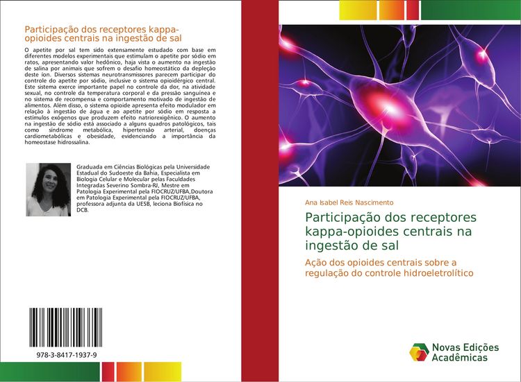 Produktbild: Participa&ccedil;&atilde;o dos receptores kappa-opioides centrais na ingest&atilde;o de sal