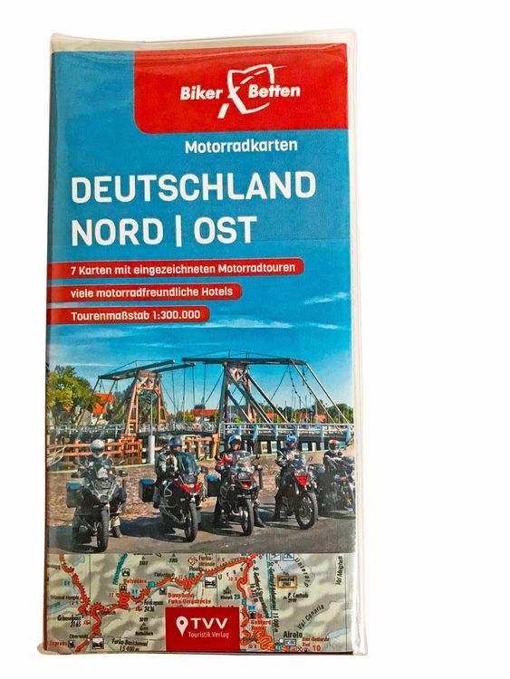 Produktbild: Motorradkarten Set Deutschland Nord-Ost
