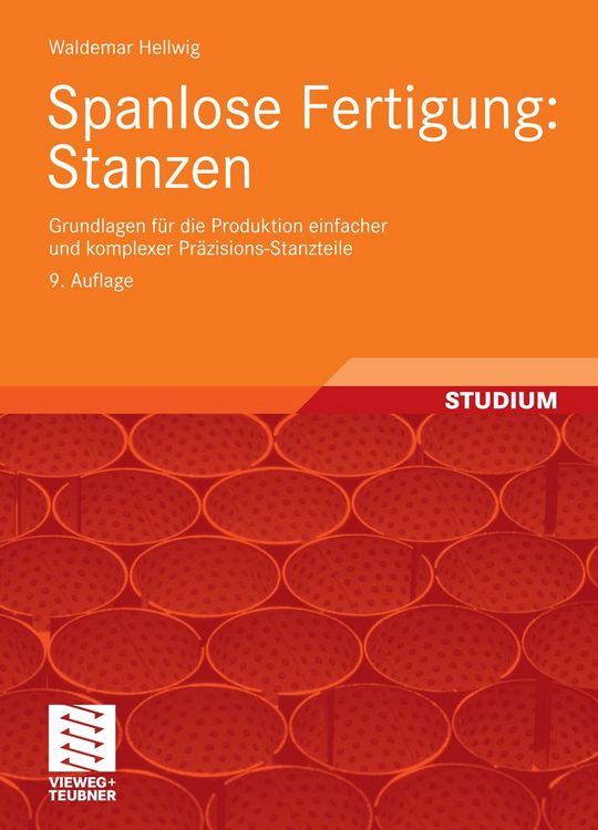 Produktbild: Spanlose Fertigung: Stanzen