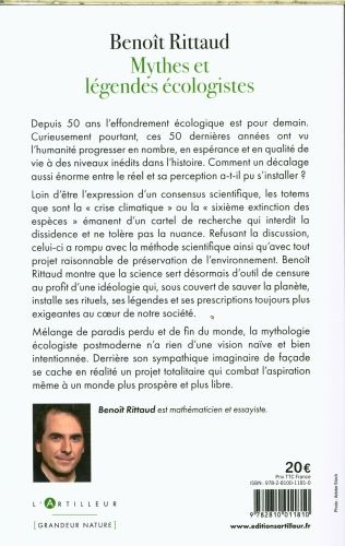 Produktbild: Mythes et l&eacute;gendes &eacute;cologistes