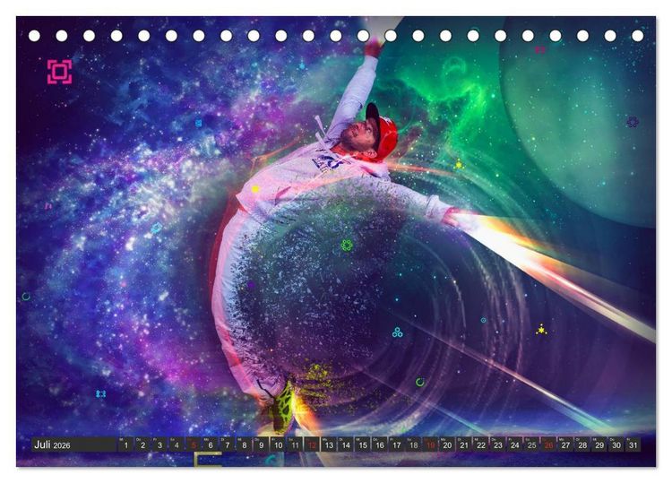 Produktbild: Break Dance (Tischkalender 2026 DIN A5 quer), CALVENDO Monatskalender
