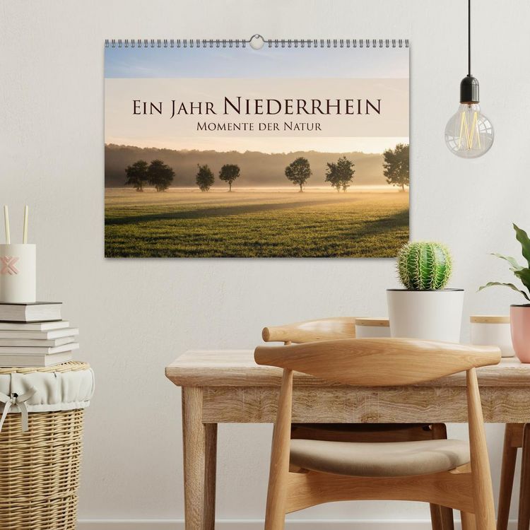 Produktbild: Ein Jahr Niederrhein Momente der Natur (Wandkalender 2026 DIN A3 quer), CALVENDO Monatskalender