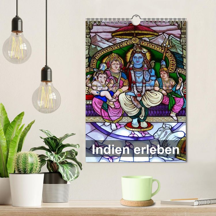 Produktbild: Indien erleben (Wandkalender 2026 DIN A4 hoch), CALVENDO Monatskalender