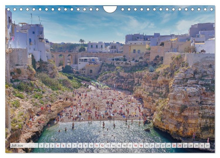 Produktbild: Faszinierendes Apulien (Wandkalender 2026 DIN A4 quer), CALVENDO Monatskalender