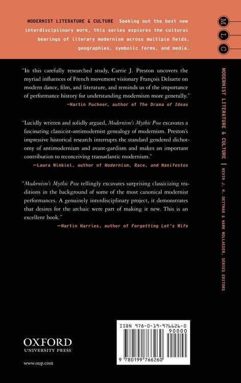 Produktbild: Modernism's Mythic Pose