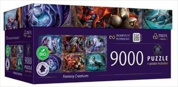 Produktbild: UFT Puzzle 9000- Fantasy Creatures"/ Anne Stokes with fee Mix 70%