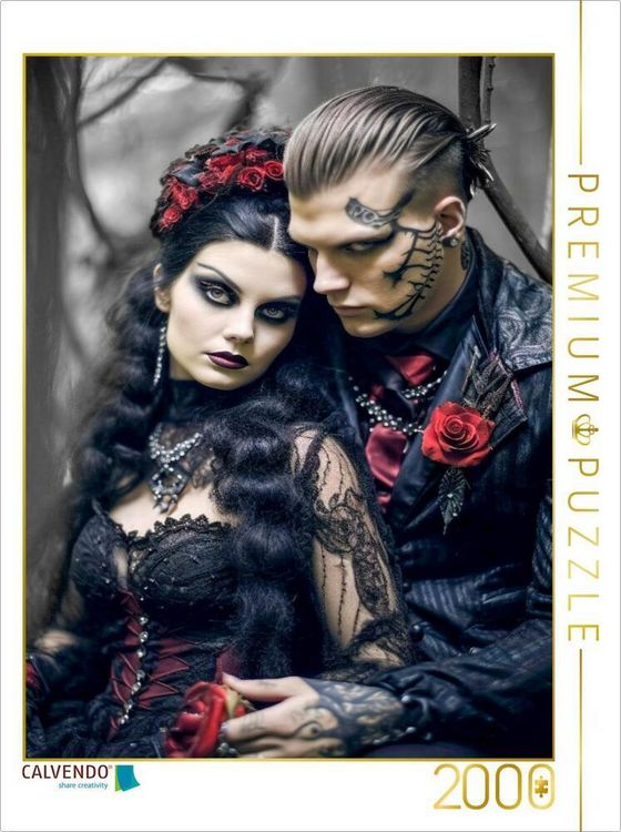 Produktbild: CALVENDO Puzzle Gothic | 2000 Teile Lege-Gr&ouml;&szlig;e 90x67cm Foto-Puzzle f&uuml;r gl&uuml;ckliche Stunden