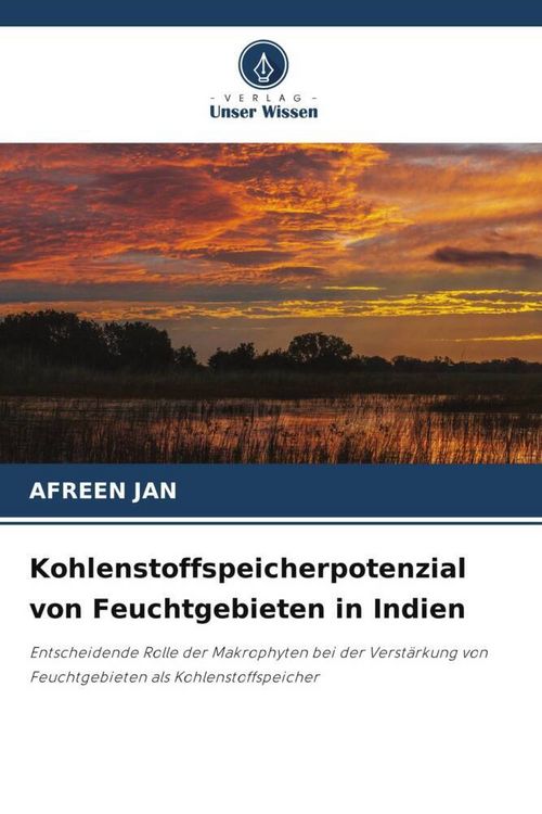 Produktbild: Kohlenstoffspeicherpotenzial von Feuchtgebieten in Indien