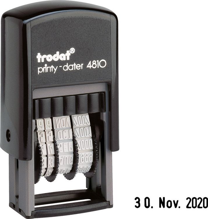 Produktbild: Datumstemp.4810 Printy 3.8mm D