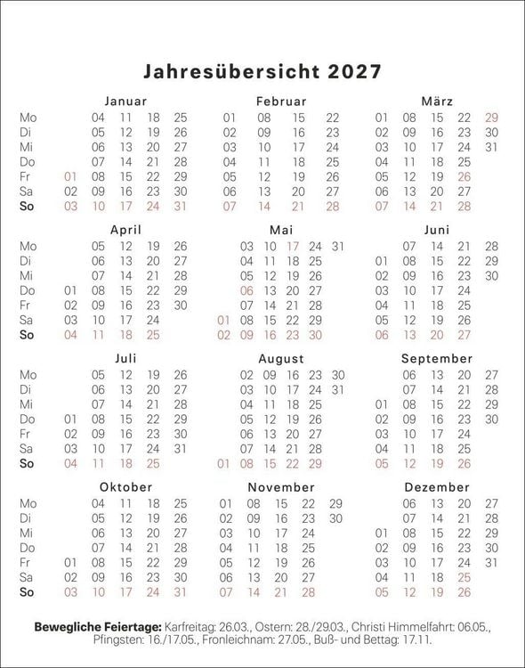 Produktbild: Simons Katze Tagesabrei&szlig;kalender 2027