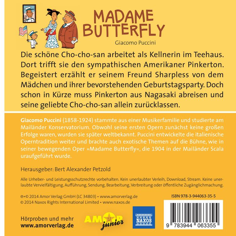 Produktbild: Madame Butterfly Die ZEIT-Edition