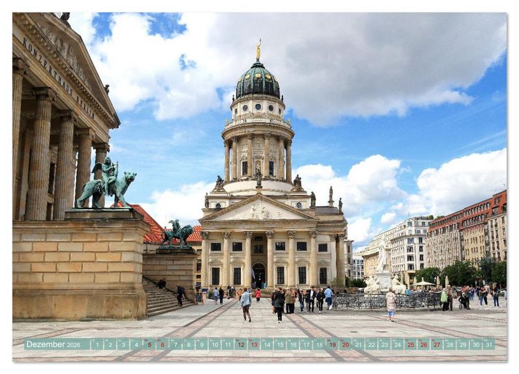 Produktbild: In Berlins Mitte (Wandkalender 2026 DIN A2 quer), CALVENDO Monatskalender