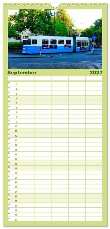 Produktbild: Familienplaner 2027 - G&ouml;teborg und Sch&auml;reninseln mit 5 Spalten (Wandkalender, 21 x 45 cm) CALVENDO