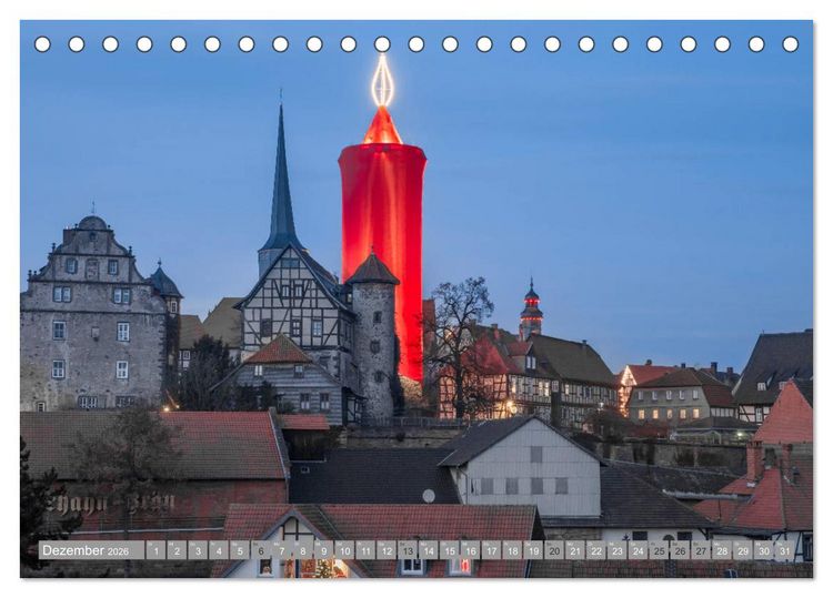 Produktbild: Das beste Hessen (Tischkalender 2026 DIN A5 quer), CALVENDO Monatskalender