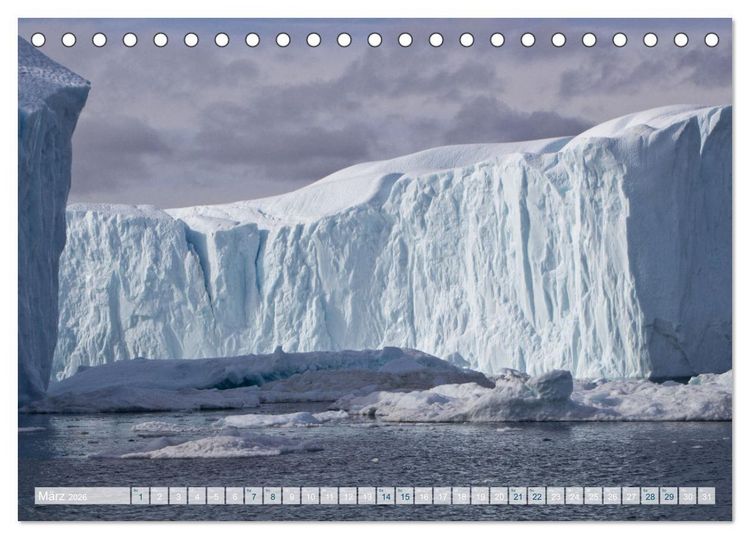 Produktbild: Gr&ouml;nland intensiv (Tischkalender 2026 DIN A5 quer), CALVENDO Monatskalender