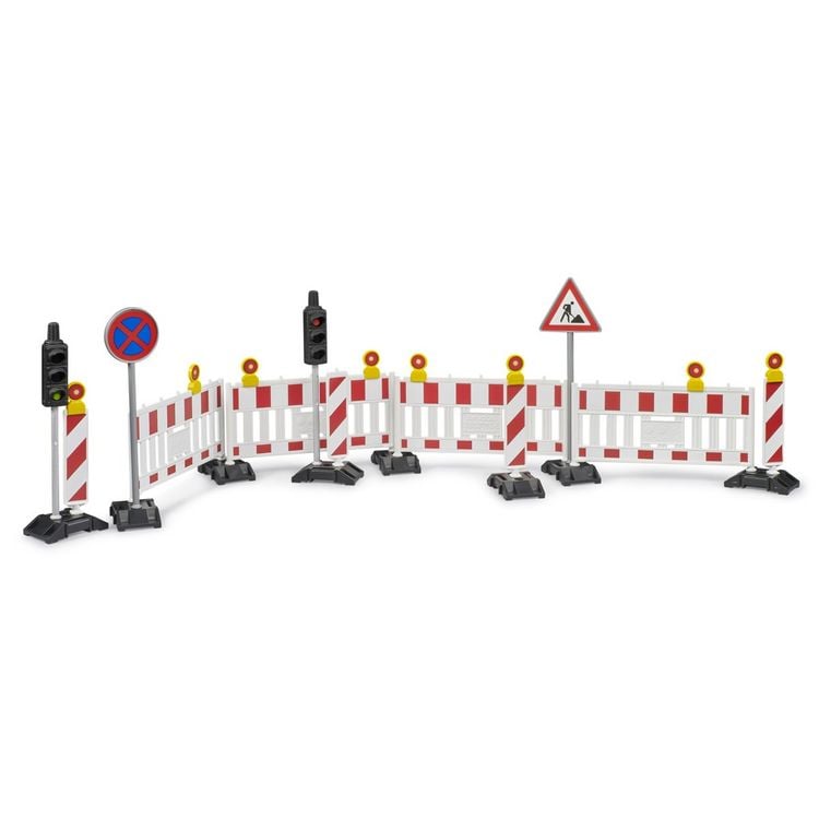 Produktbild: bruder 62009 Zubeh&ouml;r: Verkehrssicherungsset mit Ampeln