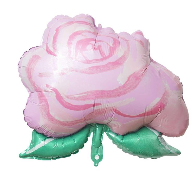 Produktbild: Folienballon Rose, 1 Stk, 60 x 50 cm