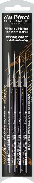 Produktbild: da Vinci Pinselset MICRO-MAESTRO, 4er Set