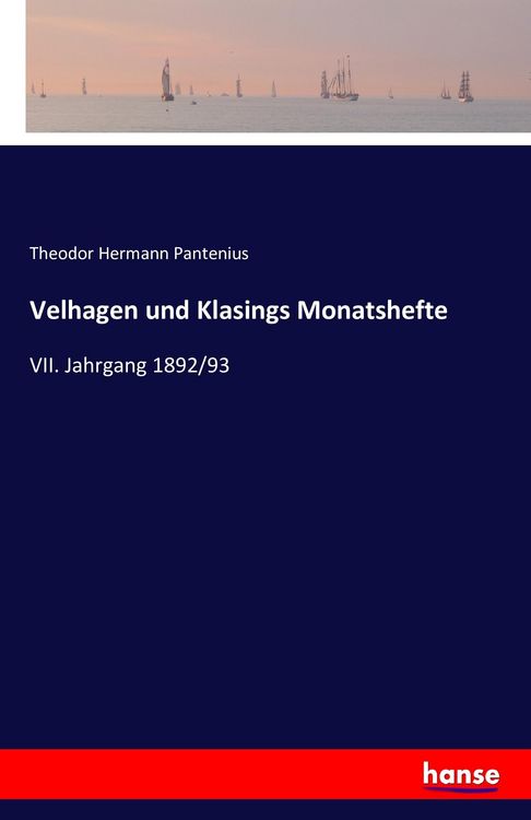 Produktbild: Velhagen und Klasings Monatshefte