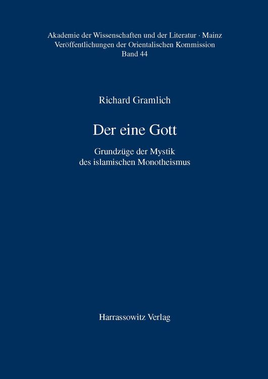 Produktbild: Der eine Gott