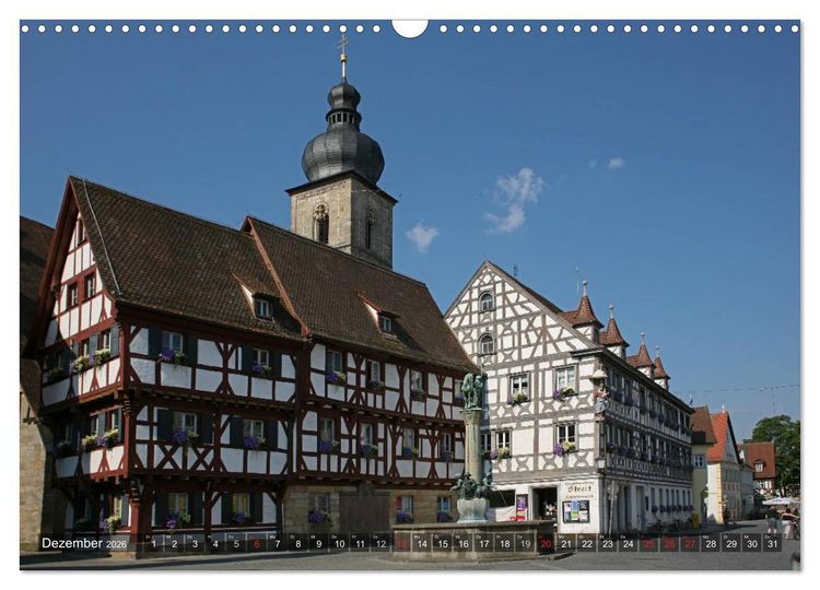 Produktbild: Bummel durch Forchheim (Wandkalender 2026 DIN A3 quer), CALVENDO Monatskalender