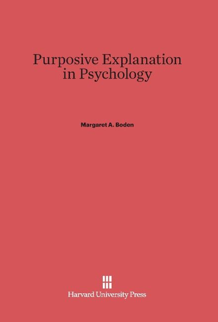 Produktbild: Purposive Explanation in Psychology