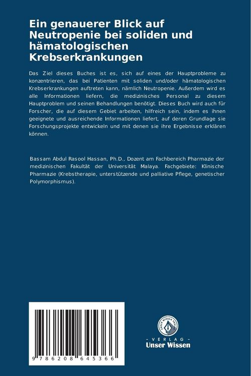 Produktbild: Ein genauerer Blick auf Neutropenie bei soliden und h&auml;matologischen Krebserkrankungen