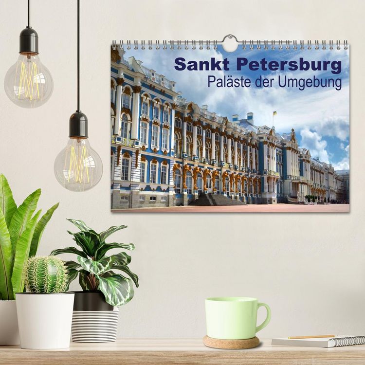 Produktbild: Sankt Petersburg - Pal&auml;ste der Umgebung (Wandkalender 2026 DIN A4 quer), CALVENDO Monatskalender