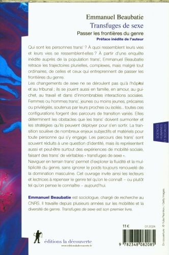 Produktbild: Transfuges de sexe : passer les fronti&egrave;res du genre