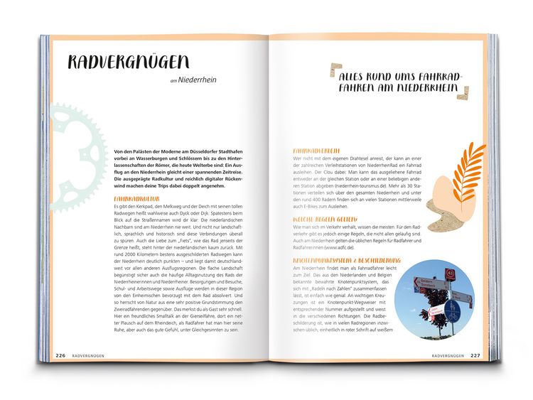 Produktbild: KOMPASS Radvergn&uuml;gen Niederrhein