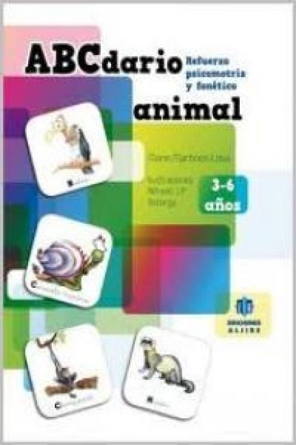 Produktbild: ABCdario animal : refuerzo psicomotriz y fon&eacute;tico