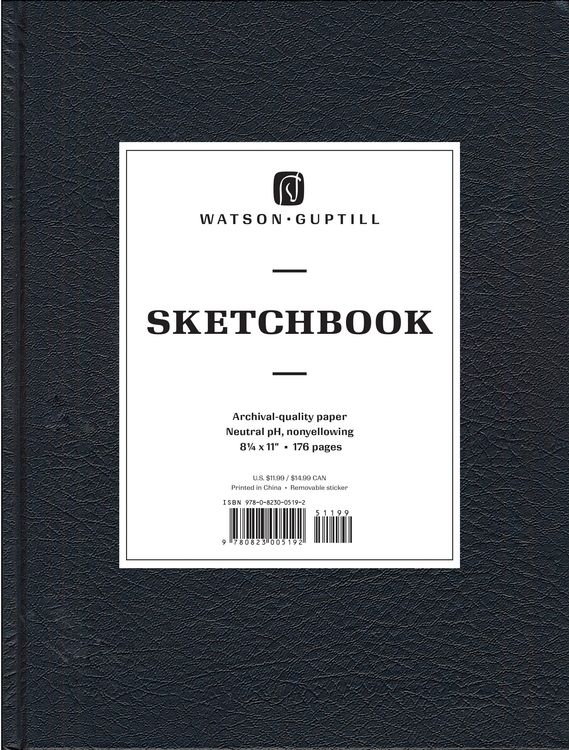 Produktbild: Large Sketchbook (Black)