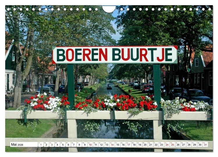 Produktbild: Idylle am Ijsselmeer (Wandkalender 2026 DIN A4 quer), CALVENDO Monatskalender