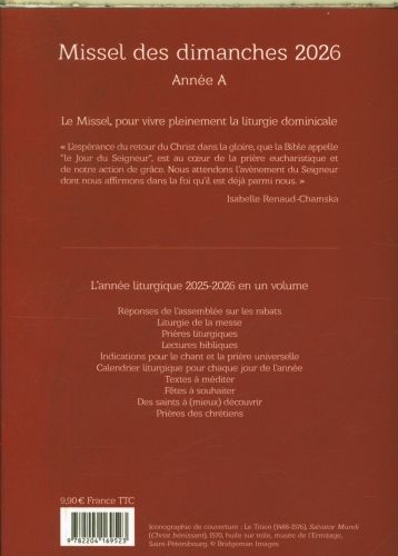 Produktbild: Missel des dimanches 2026
