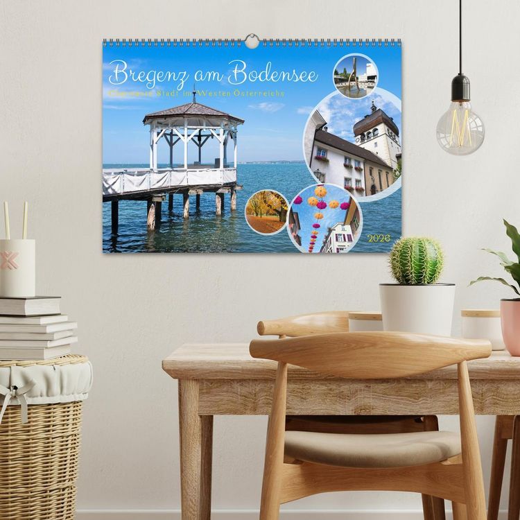 Produktbild: Bregenz am Bodensee (Wandkalender 2026 DIN A3 quer), CALVENDO Monatskalender