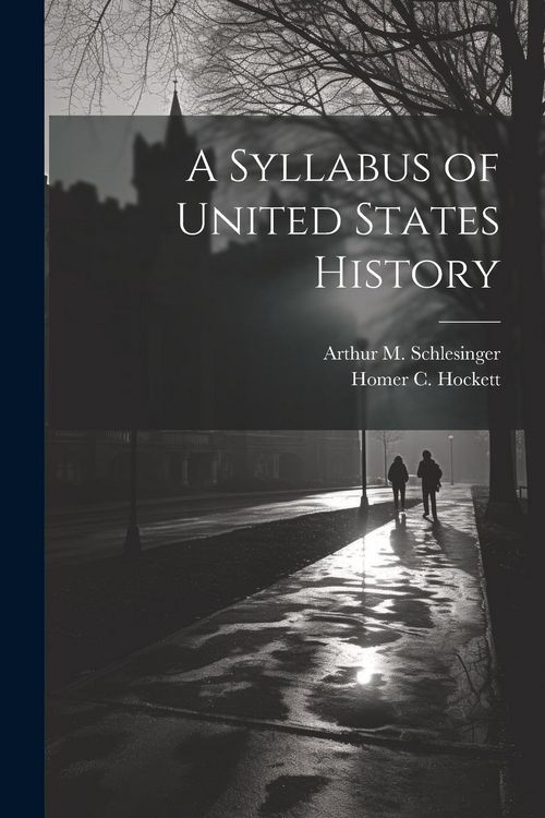Produktbild: A Syllabus of United States History