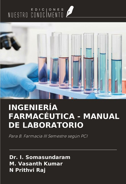 Produktbild: INGENIER&Iacute;A FARMAC&Eacute;UTICA - MANUAL DE LABORATORIO