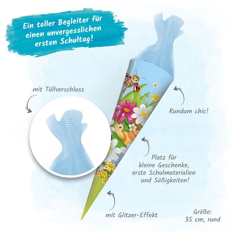 Produktbild: TR&Ouml;TSCH- Schult&uuml;te 35 cm Wiesenfreunde